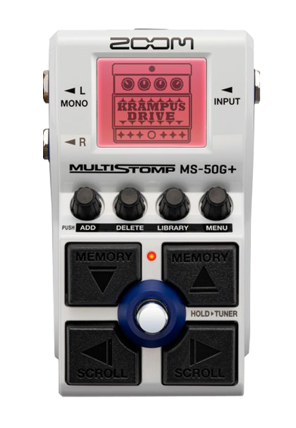 Bilde av Zoom MS-50G+ multistomp for guitar