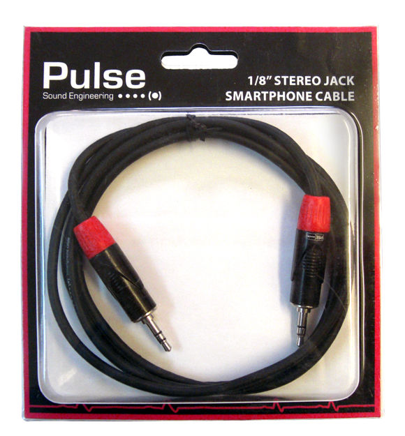 Pulse 1,5m 1/8 Stereo Jack - 1/8 Stereo Jack