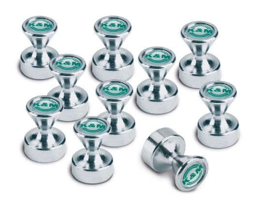 K&M 11581 POWER MAGNET 10-PACK