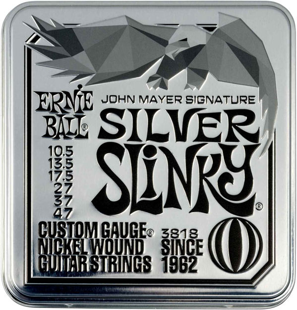 Ernie Ball 3818 John Mayer Silver Slinky Tin Pack