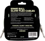 Ernie Ball 6437 FLEX instrumentkabel 6m - Glow In The Dark