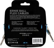 Ernie Ball 6417 FLEX instrumentkabel 6m - Blå