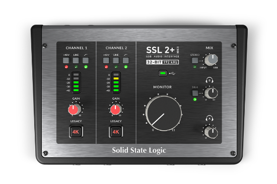 Solid State Logic 2+ mkII Audio Interface - Lydkort