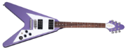 Epiphone Kirk Hammett 1979 Flying V Purple Metallic