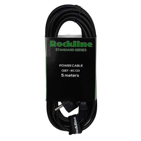 Rockline strøm kabel IEC 5m