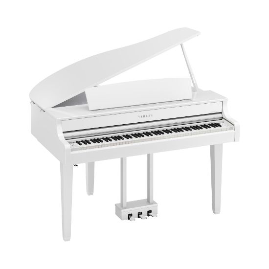 Yamaha CLP865GP digitalflygel med finish lakkert hvit, polert