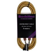 Rockline tweed instrument kabel 3m JACK/JACK