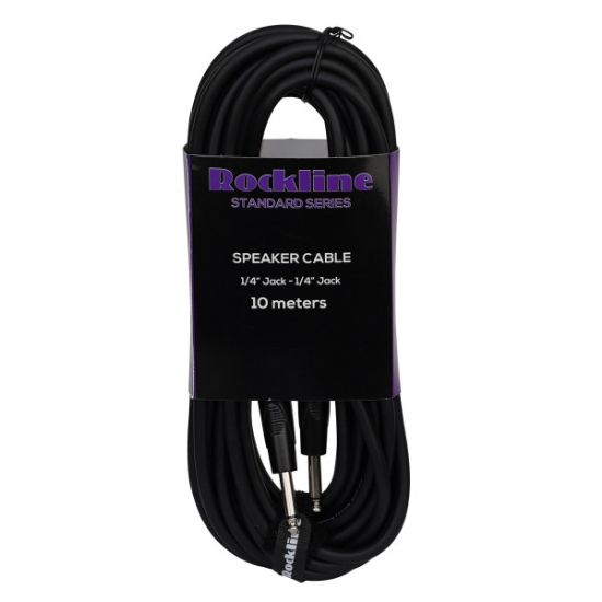 Rockline høyttaler kabel 10m Jack-Jack
