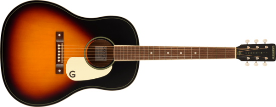 Gretsch Jim Dandy Dreadnought Walnut Fingerboard, White Pickguard, Rex Burst