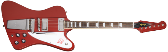 Epiphone 1963 Firebird V Maestro Vibrola Ember Red