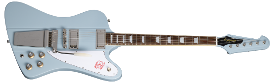 Epiphone 1963 Firebird V Maestro Vibrola Frost Blue