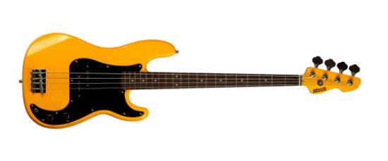 MB BASS Yellow PB Bass inkludert bag
