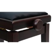 Rockline pianokrakk justerbar Rosewood