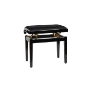 Rockline pianokrakk justerbar BK Gloss