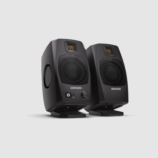Adam Audio D3V Black Active Desktop Monitoring System, 3,5"" woofer