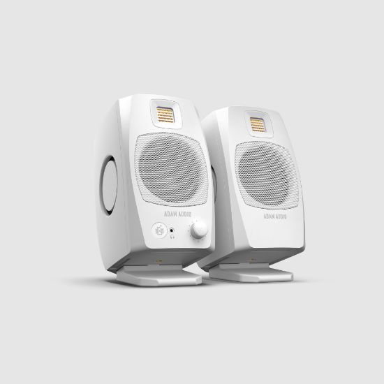 Adam Audio D3V White Active Desktop Monitoring System, 3,5"" woofer