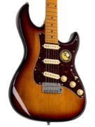 Sire S Series Larry Carlton alder, S-style, 3 tone sunburst