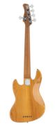 Sire V5 Series Marcus Miller Alder 5-string Bass Guitar Natural