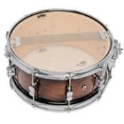 PDP Concept Maple Exotic Walnut to Charcoal 6.5x14 skarptromme med krom hardware