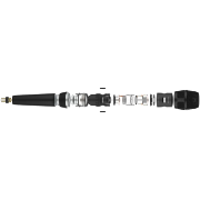 Shure Nexadyne Mic, XLR, Supercardioid, Black