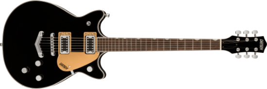 GRETSCH G5222 Electromatic Double Jet BT with V-Stoptail, Black