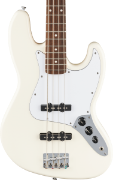 Fender Standard Jazz Bass, Laurel Fingerboard, White Pickguard, Olympic White