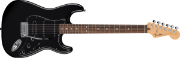 Fender Standard Stratocaster HSS, Laurel Fingerboard, Black Pickguard, Black