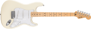 Fender Standard Stratocaster Maple Fingerboard, White Pickguard, Olympic White