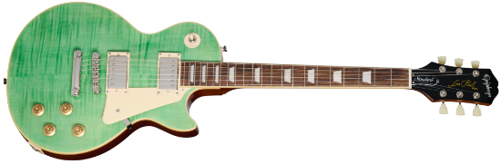 Epiphone Les Paul Standard 50s Figured (Incl. Premium Gig Bag) Seafoam Greem