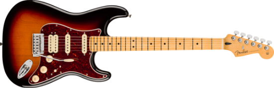 Player II Modified Stratocaster HSS, Maple Fingerboard, 3-Color Sunburst