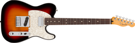 Player II Modified Telecaster SH, Rosewood Fingerboard, 3 Tone Sunburst