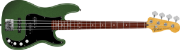 Player II Modified Active Precision Bass, Rosewood Fingerboard, Harvest Green Metallic