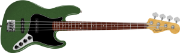 Player II Modified Active Jazz Bass, Rosewood Fingerboard, Harvest Green Metallic