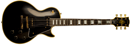 Gibson Custom 1954 Les Paul Custom Staple Pickup Reissue VOS Ebony