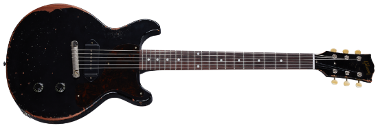 Gibson Custom 1960 Les Paul Junior Double Cut Reissue Ultra Heavy Aged Ebony