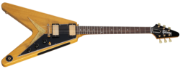 Gibson Customshop 58 Korina Flying V Black Pickguard Natural VOS GH