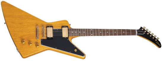 Gibson Customshop 58 Korina Explorer Black Pickguard Natural VOS GH