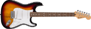 Fender Standard Stratocaster, Laurel Fingerboard, White Pickguard, 3-Color Sunburst