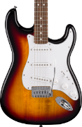 Fender Standard Stratocaster, Laurel Fingerboard, White Pickguard, 3-Color Sunburst