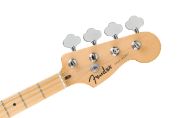 Fender Standard Jazz Bass, Maple Fingerboard, Black Pickguard, Black