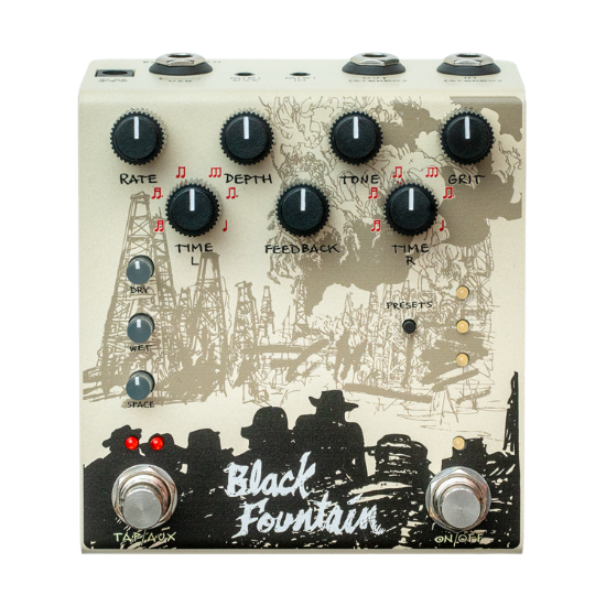 Old Blood Noise Endeavors Black Fountain Stereo