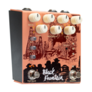 Old Blood Noise Endeavors Black Fountain Stereo Terracotta