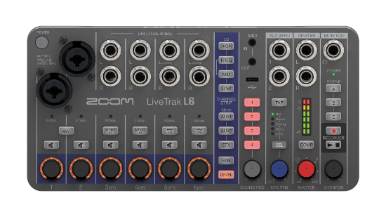 Zoom L6 LiveTrak Mixer+Recorder