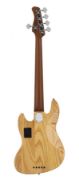Sire Basses V8 Series Marcus Miller Swamp Ash 5-String Active Bass Guitar Natural
