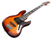 Sire Basses V5 Series Marcus Miller Alder 24 Fret 5-String Passive Bass Guitar Tobacco Sunburst