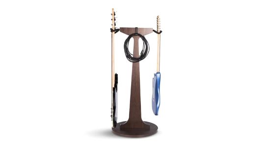 Gator Frameworks Elite Series Dual Hanging Guitar Stand Brown