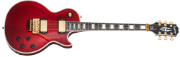 Epiphone Alex Lifeson Les Paul Custom Axcess Quilt (Incl. Hard Case) Ruby