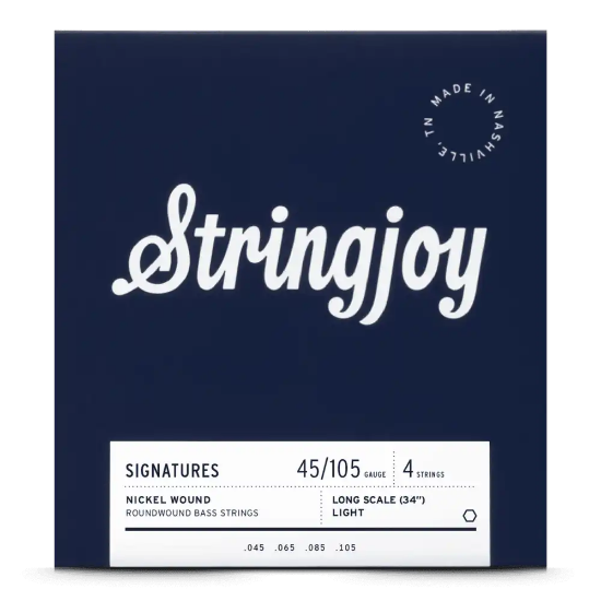 Stringjoy BA45105LS Signatures Bass 4-str Long Scale - Light - 45-105