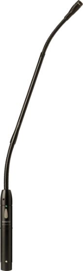 Shure 12-inch gooseneck cardioid, switch