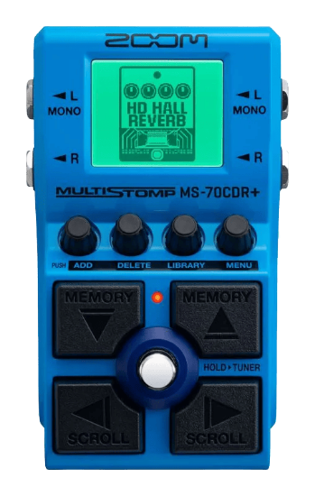 Zoom MS-70CDR+ Multistomp for Guitar